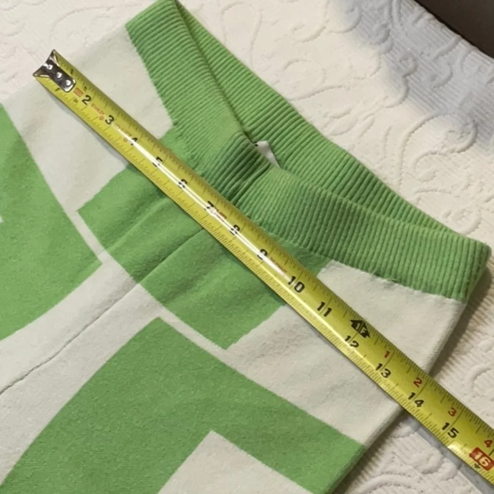 Princess Polly Light Green Knit Wide leg Pants. Small/Medium. Stretch Durable.